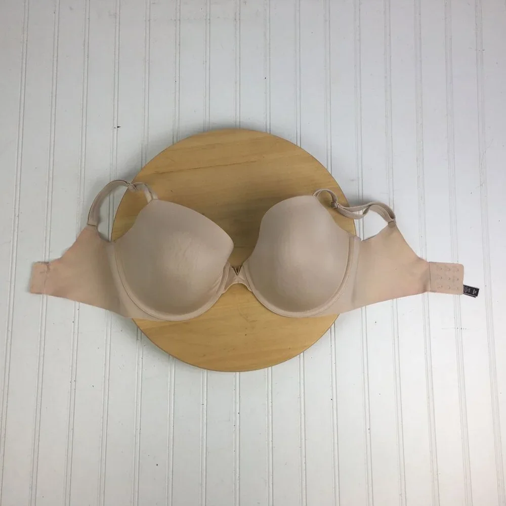 Victorias Secret Lined Demi Underwire Nude Bra Size 36DDD - Picture 11 of 13